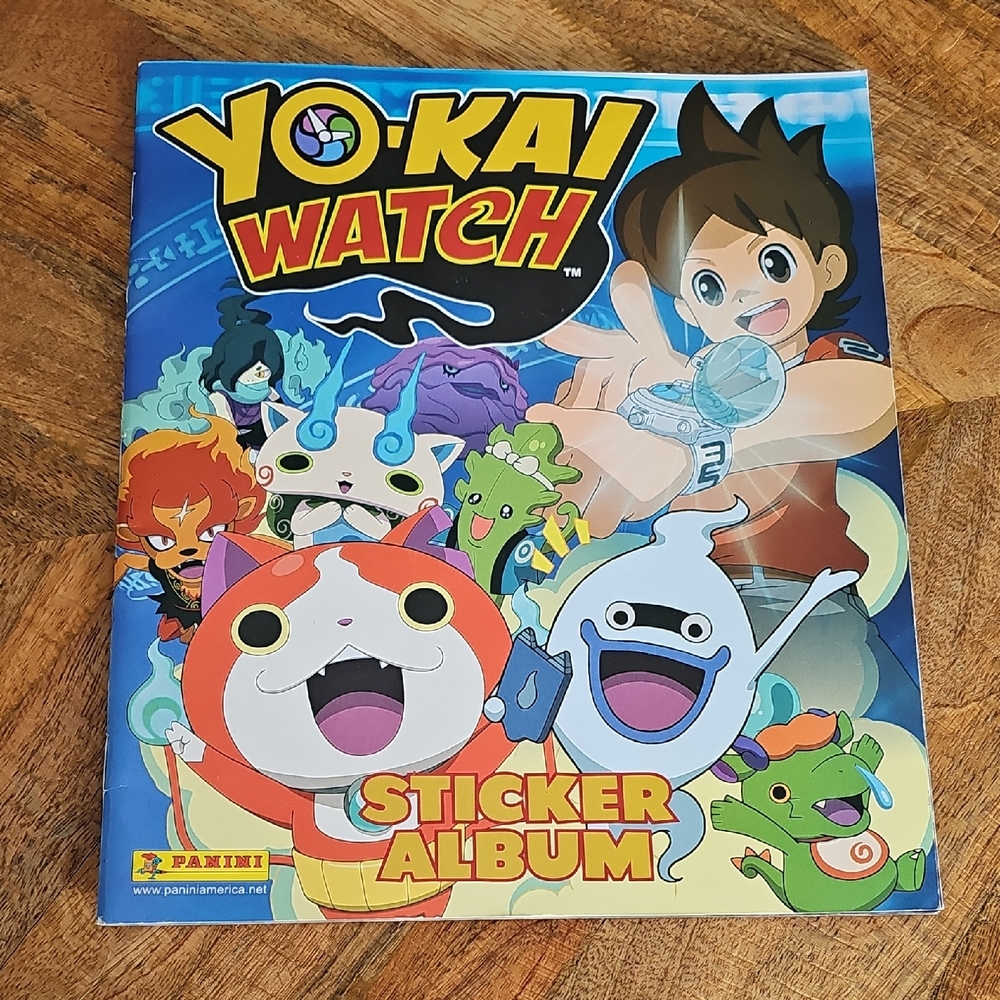 Yo-Kai Watch Panini sticker album